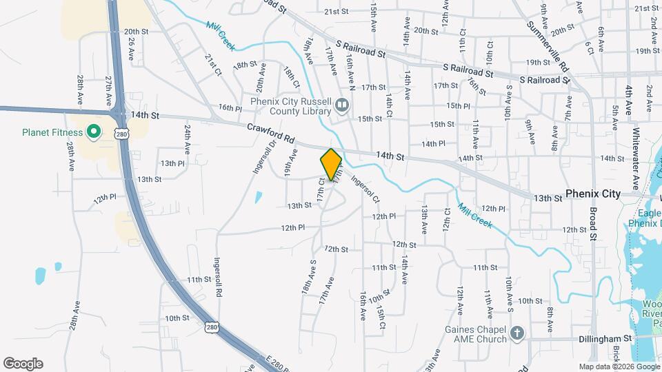 1311 17th Ave Map and Location Details