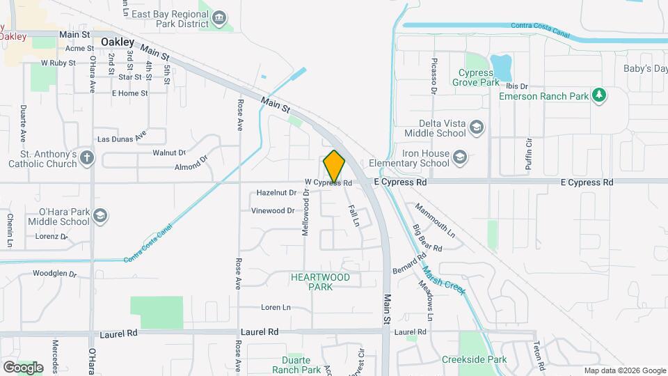 354 Hazelnut Ln Map and Location Details