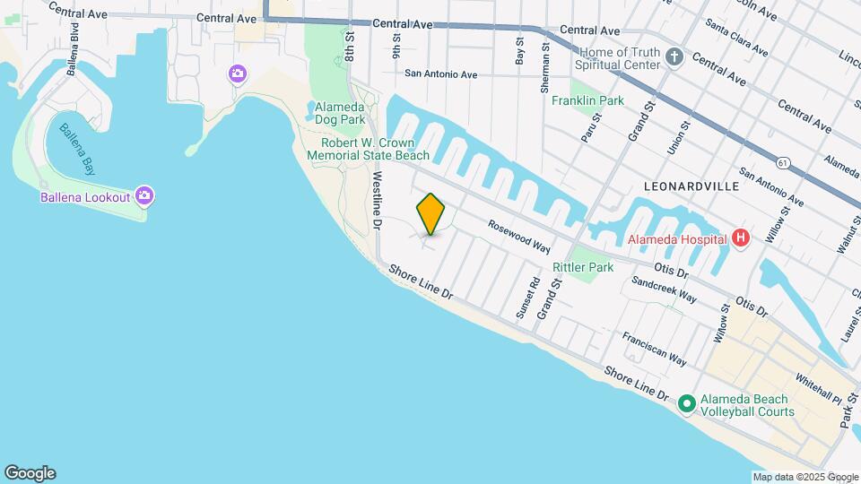 955 Shorepoint Ct Map and Location Details