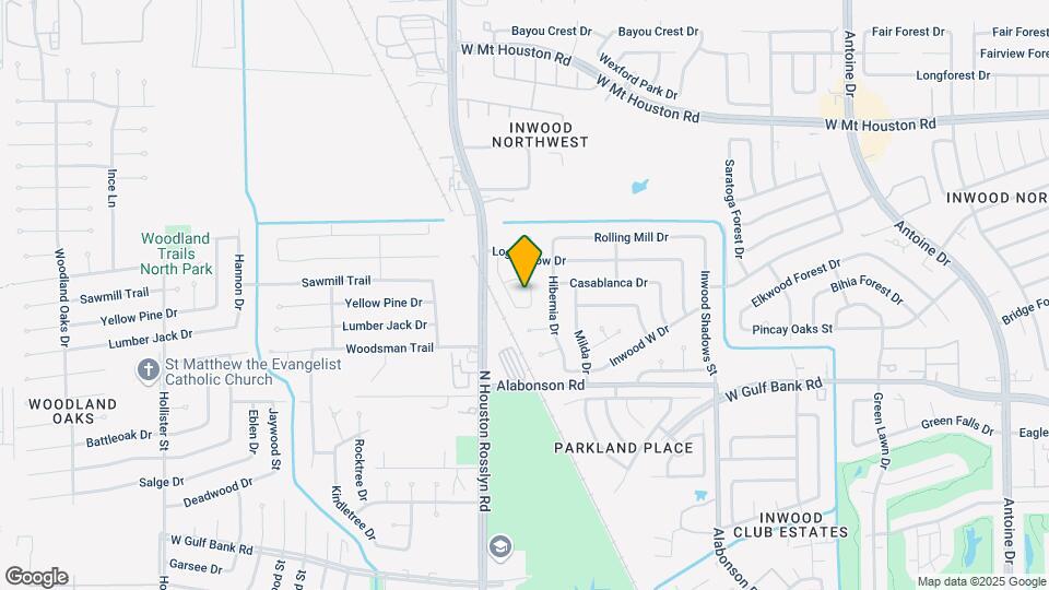 10111 Wild Hollow Ln Map and Location Details
