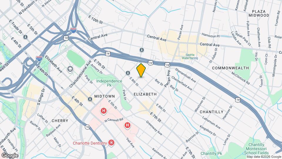 518 Lamar Ave Mapa y Detalles de la Ubicación