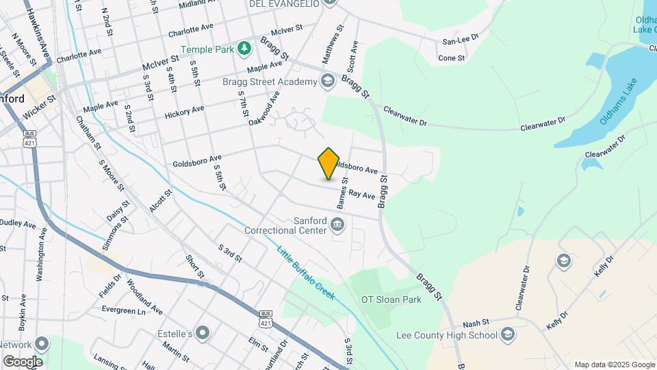 1301 Ray Ave Map and Location Details