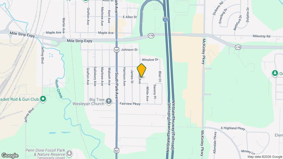 3667 Fuller Ave Map and Location Details