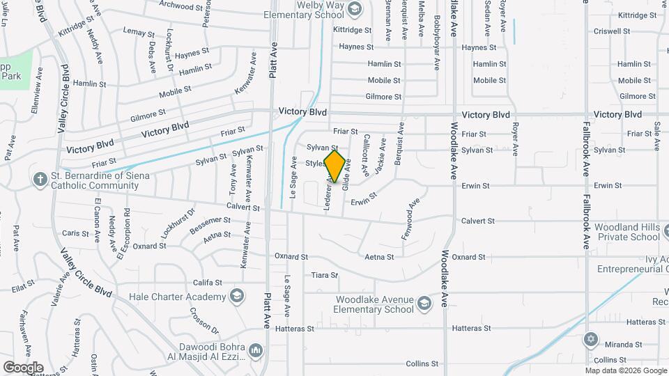 6150 Lederer Ave Mapa y Detalles de la Ubicación