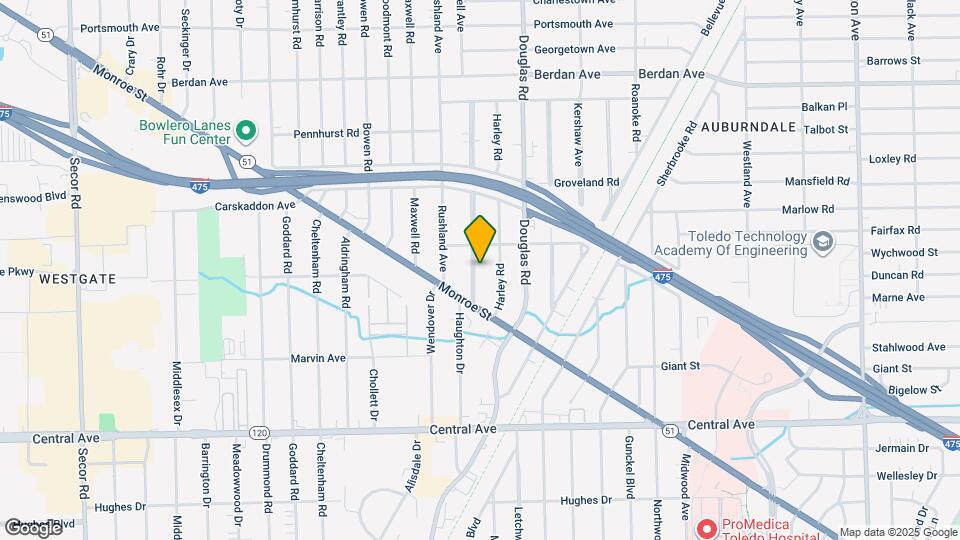 3414 Wyckliffe Pkwy Map and Location Details