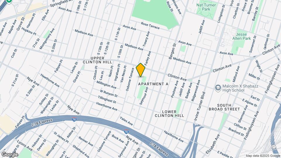34-36-36 Hedden Terrace, Unit 3 Map and Location Details