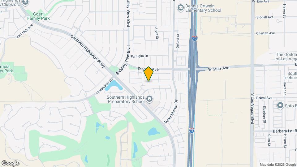 3544 Cupecoy Point Ave Map and Location Details