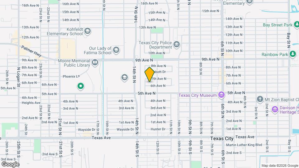 1228 6th Ave N Map and Location Details