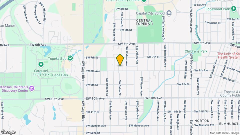 730 SW Saline St Map and Location Details