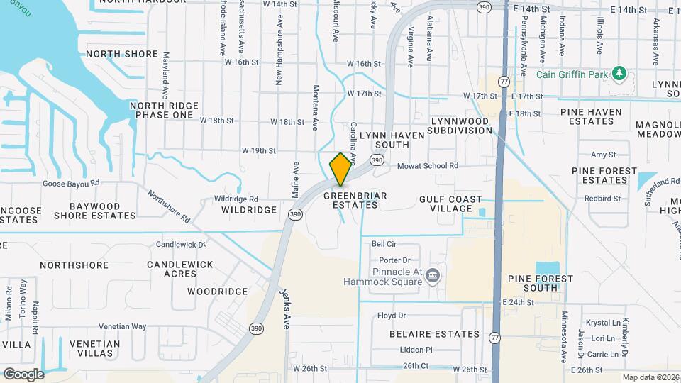 2004 Greenbriar Blvd Map and Location Details