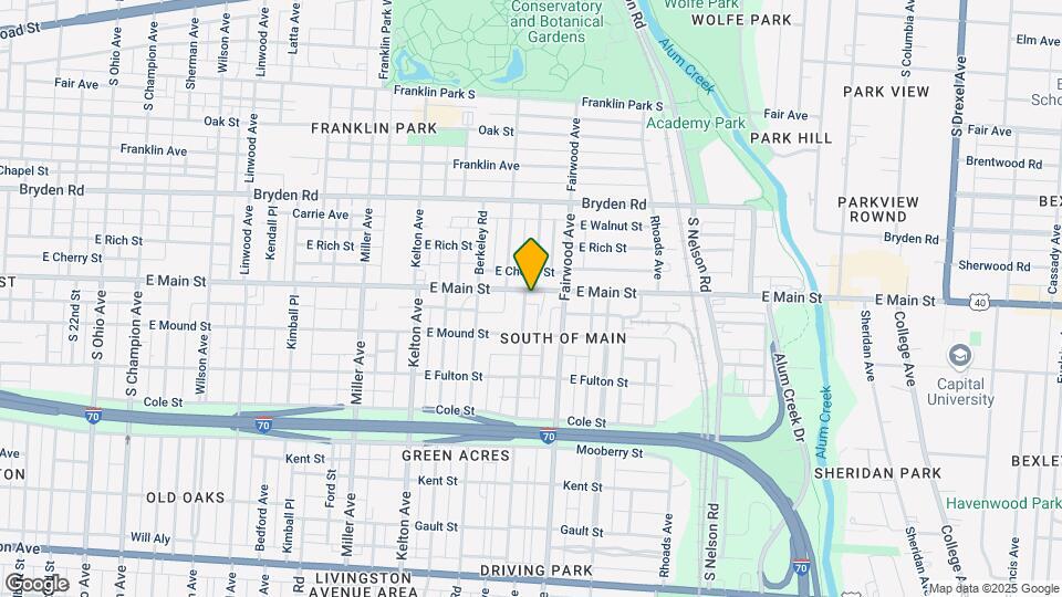 1683 E Main St Map and Location Details