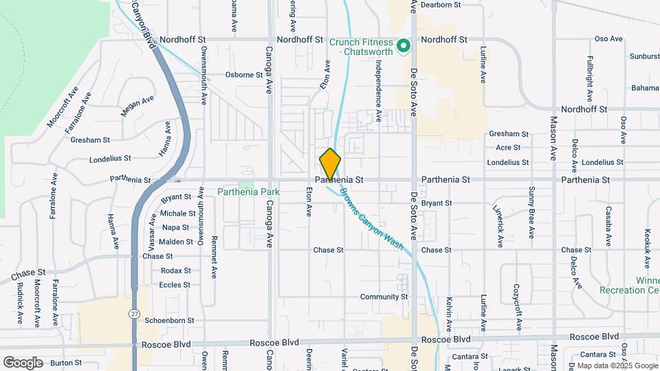 21106 Parthenia St Map and Location Details