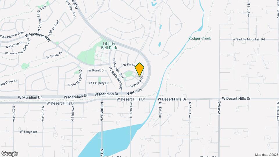 39606 N Prairie Ln Map and Location Details