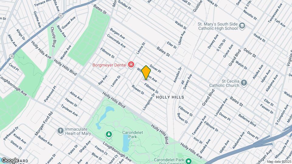 3953 Fillmore St, Unit 1st Floor Map and Location Details