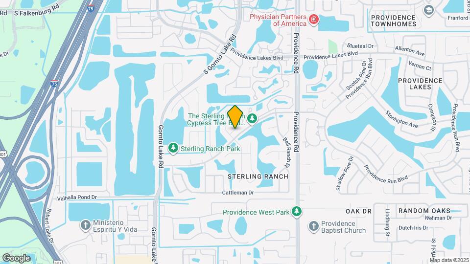 1605 Elk Spring Dr Mapa y Detalles de la Ubicación