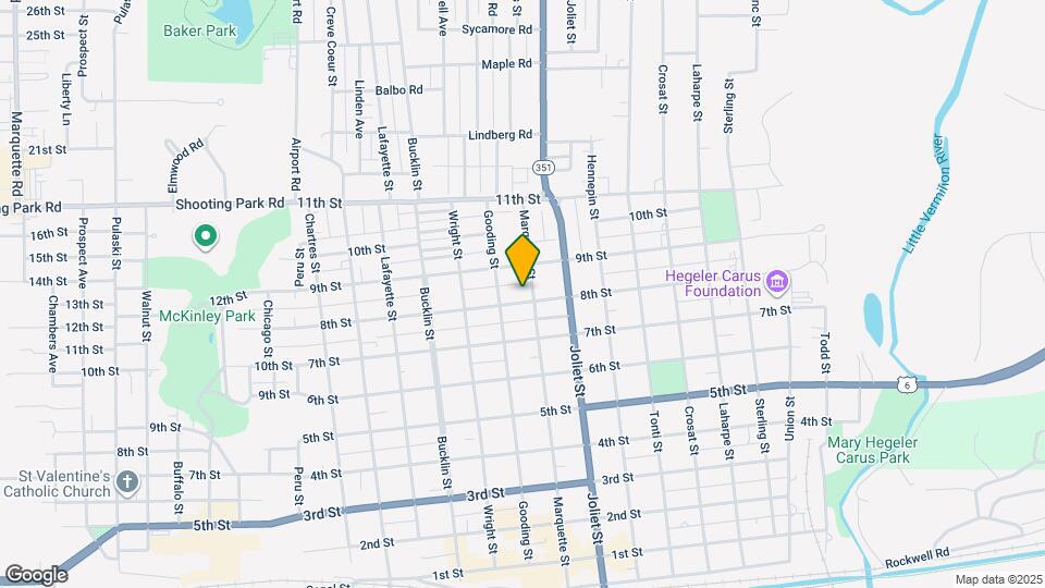 643 8th St Map and Location Details