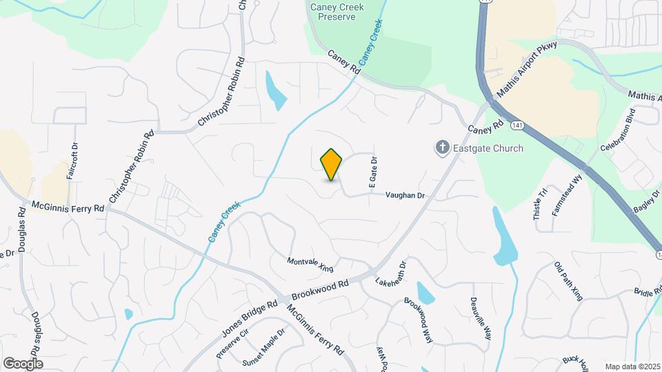 3120 Caney Creek Ln Map and Location Details
