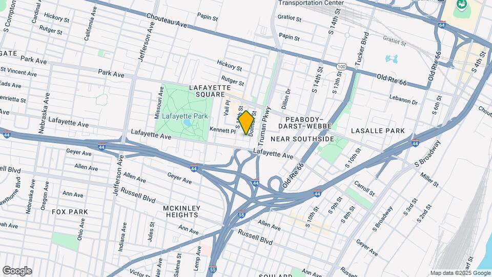 1627 Dolman St Map and Location Details