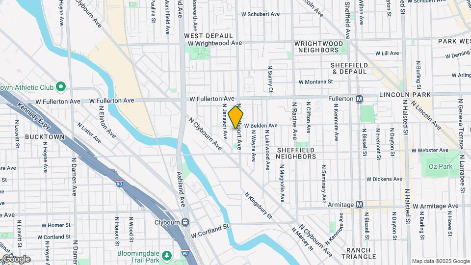 2248 N Southport Ave Map and Location Details