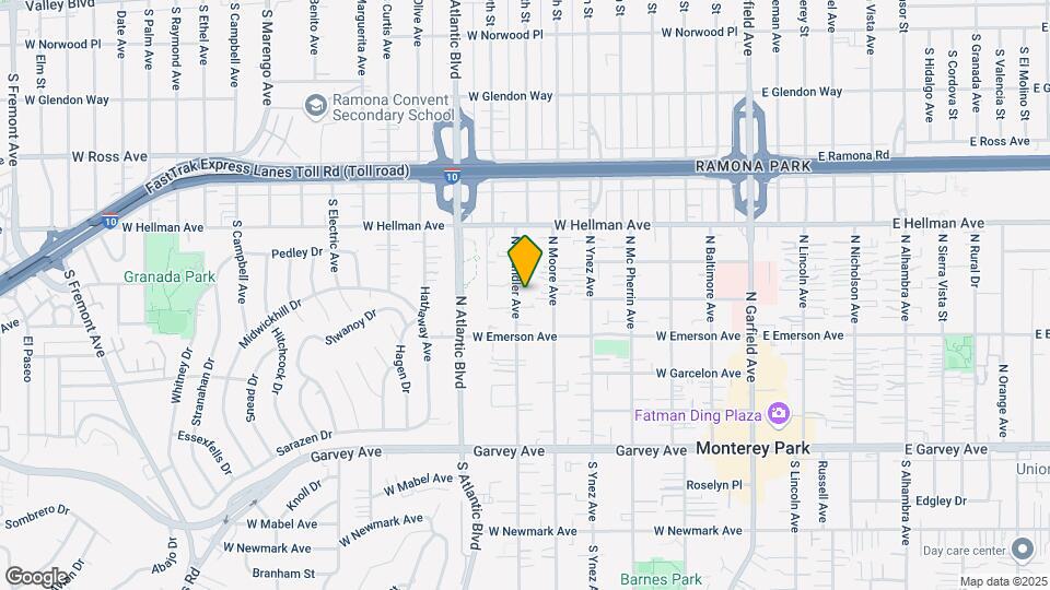 504 N Chandler Ave Map and Location Details