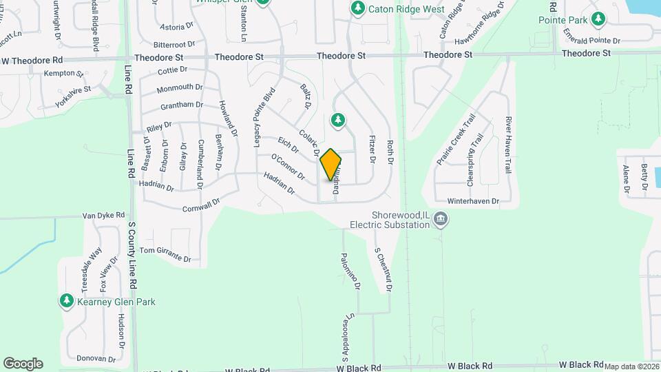 1217 Dauphin Dr Mapa y Detalles de la Ubicación