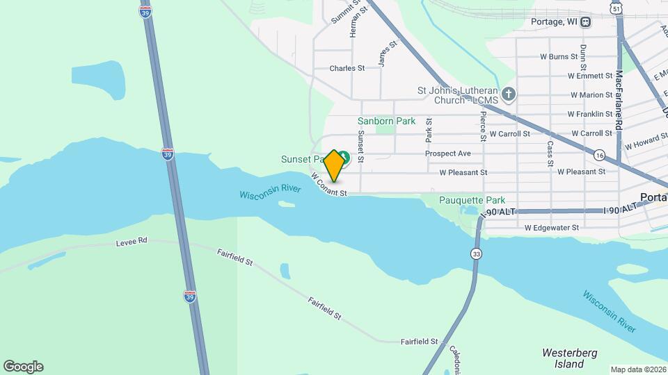 1215 W Conant St Map and Location Details