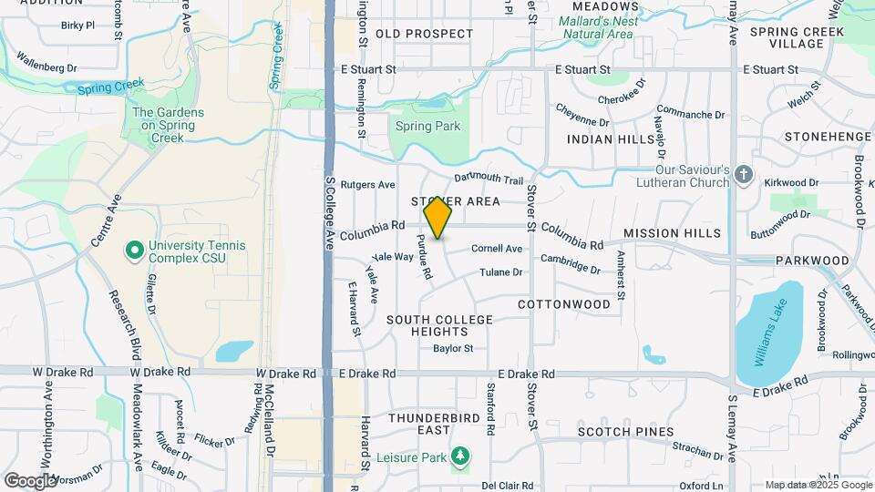 2313 Stanford Rd Map and Location Details