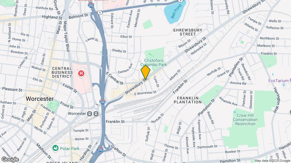 149-151 Shrewsbury St Map and Location Details