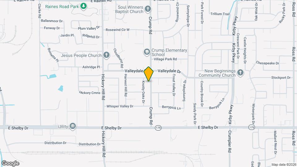 4511 Crump Rd Mapa y Detalles de la Ubicación