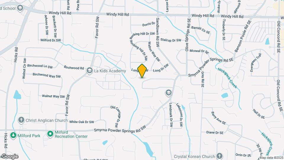 217 Timber Creek Ln SW Map and Location Details