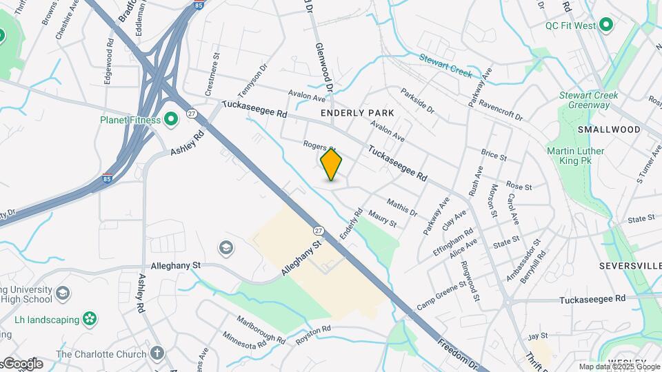 3318 Credenza Rd Map and Location Details