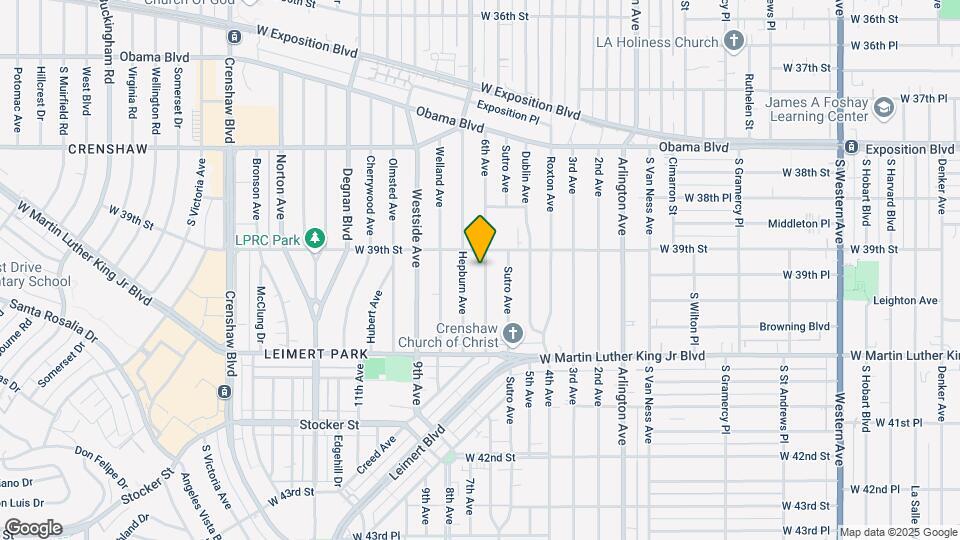 3917 6th Ave Mapa y Detalles de la Ubicación