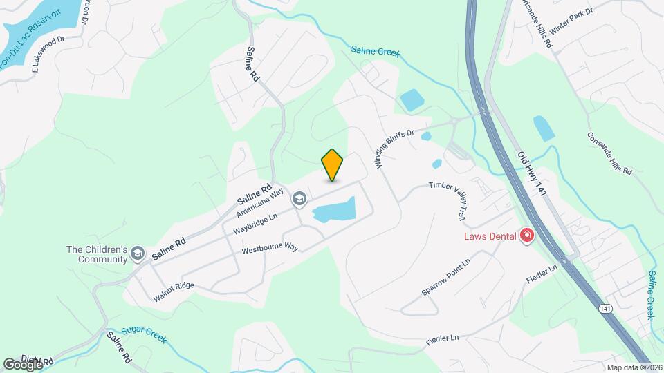 1865 Waybridge Ln Map and Location Details