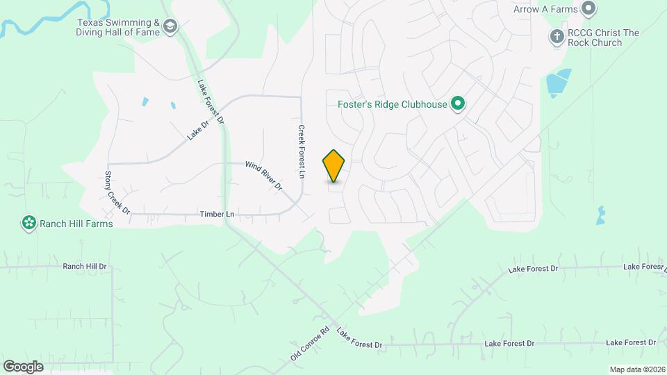 10212 Prairie Creek Ln Map and Location Details