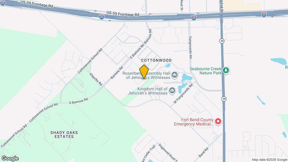 1323 Pease River Ln Map and Location Details