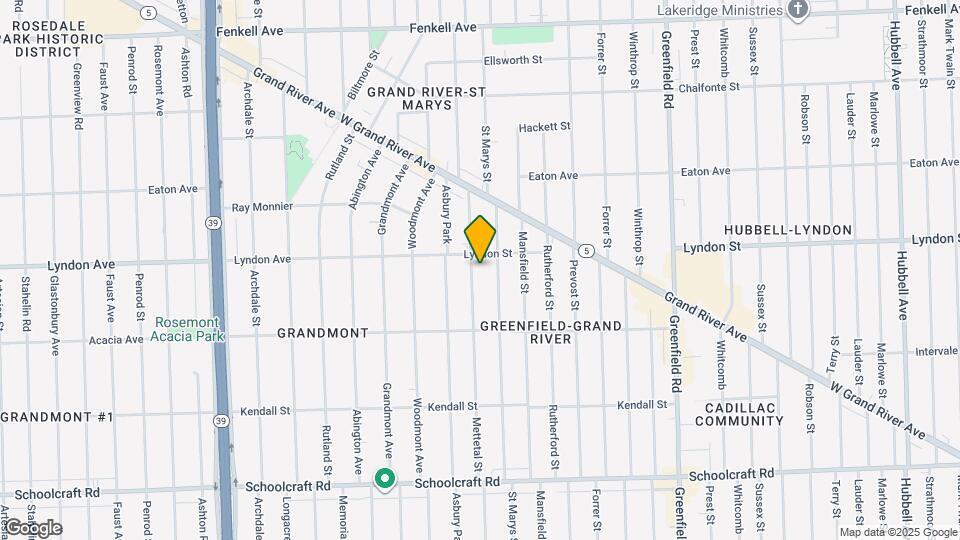 14434 Mettetal St Map and Location Details