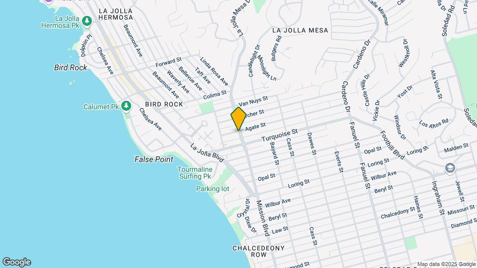5240-5244 La Jolla Mesa Dr Map and Location Details