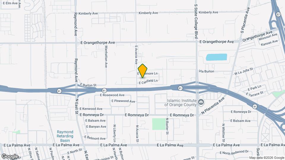 1521 E Canfield Ln, Unit 17 Map and Location Details