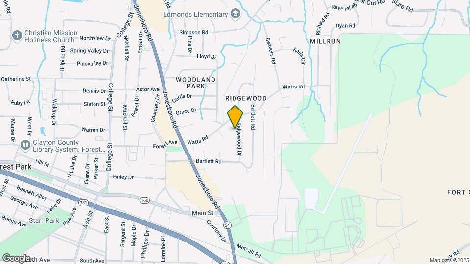 4769 Ridgewood Dr Map and Location Details