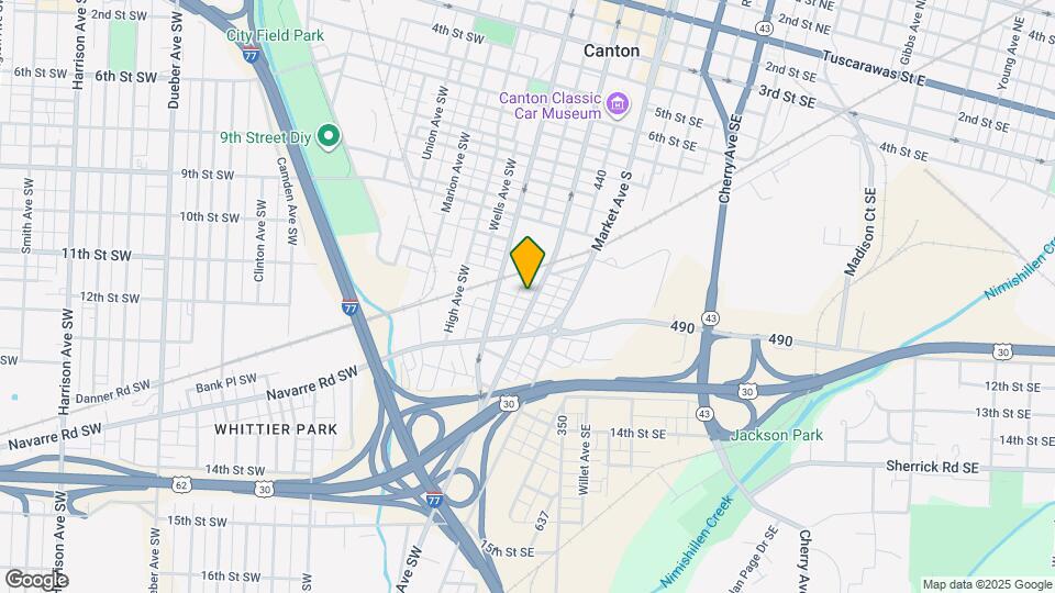 1107 Cleveland Ave SW, Unit 2 Map and Location Details