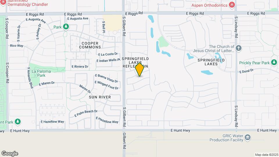 3114 E Winged Foot Dr Map and Location Details