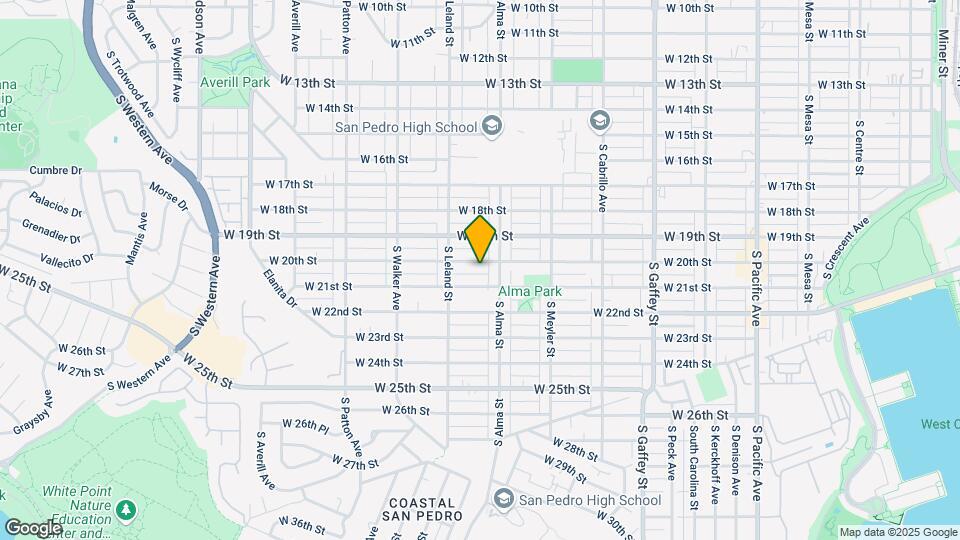 1035 W 20th St Map and Location Details