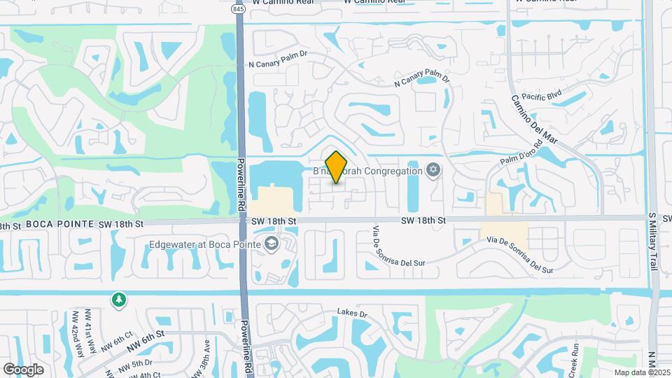 6695 Via Regina Map and Location Details