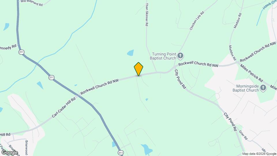 546 Rockwell Church Rd NW Map and Location Details