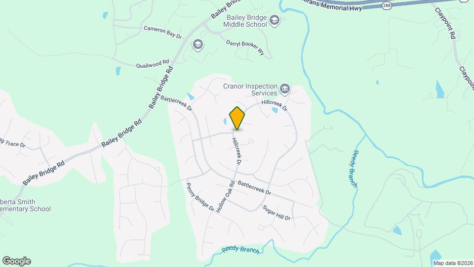8531 Hillcreek Dr Map and Location Details
