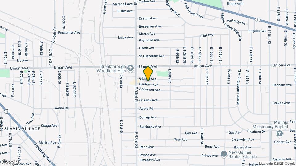 9419 Benham Ave Mapa y Detalles de la Ubicación