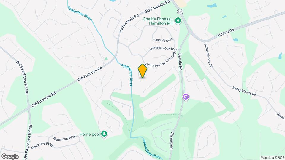 2631 Conifer Green Way Map and Location Details