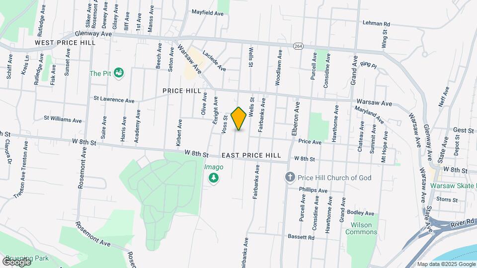 846 McPherson Ave Map and Location Details