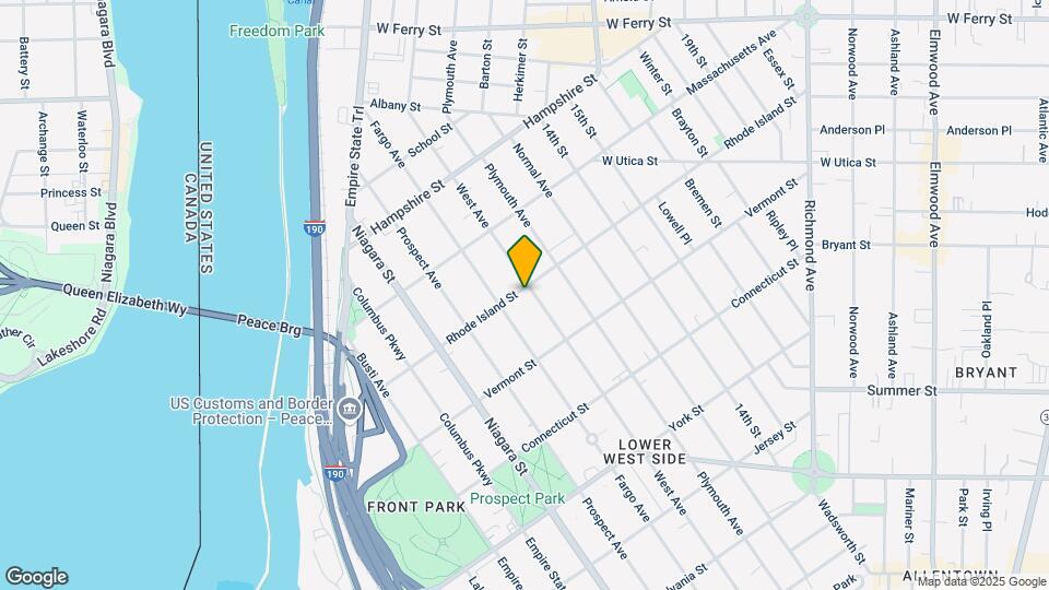 602 West Ave Map and Location Details