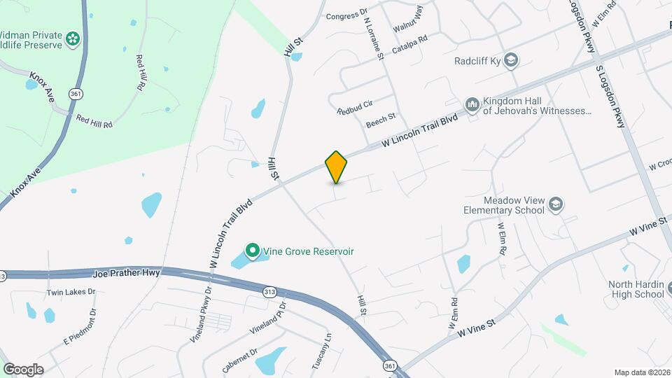 320 Breckinridge Cir Map and Location Details